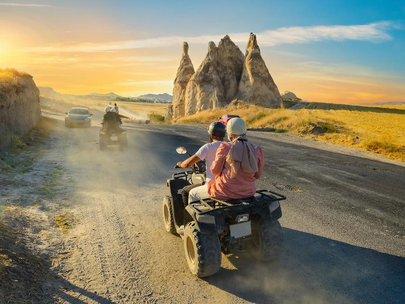 Excursion en quad Sunset ATV Tour dans les vallées de Cappadoce